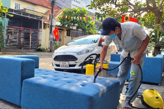 Dịch vụ dọn nhà hút khách dịp tết