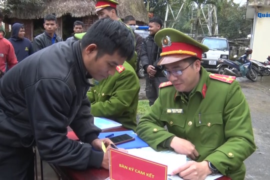 Mùa xuân bình yên ở Tây Giang