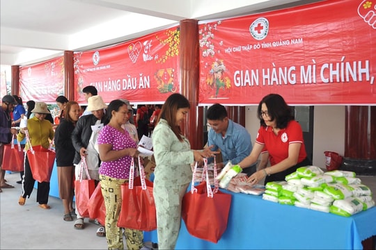 Quảng Nam thực hiện “Tết Nhân ái” Xuân Giáp Thìn 2024 đạt 153% chỉ tiêu trung ương giao