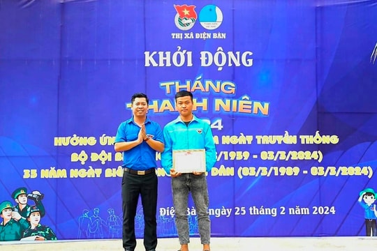 Điện Bàn tuyên dương nhiều tấm gương thanh niên, đội viên "sống đẹp"