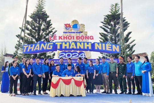 Tuổi trẻ Quảng Nam khởi động Tháng thanh niên 2024