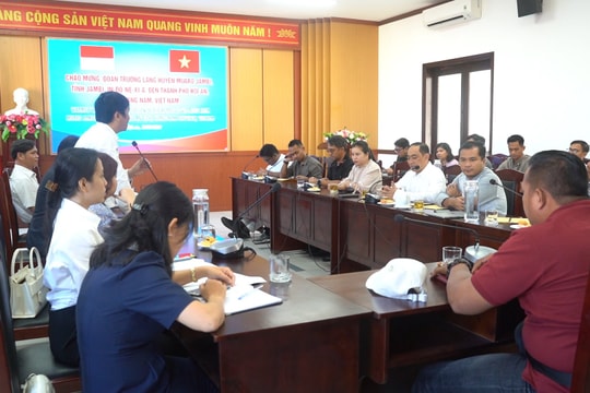 Hội An tiếp đón các Trưởng làng đến từ Indonesia