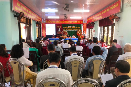 Đại hội đại biểu MTTQ Việt Nam phường Cẩm Nam (TP. Hội An) lần thứ XII