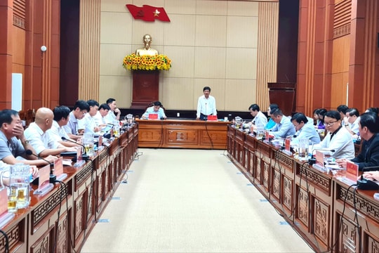 Thường trực Tỉnh ủy Quảng Nam gặp gỡ, lắng nghe khó khăn từ doanh nghiệp