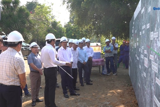 Tập trung giải phóng mặt bằng, đẩy nhanh tiến độ dự án trọng điểm