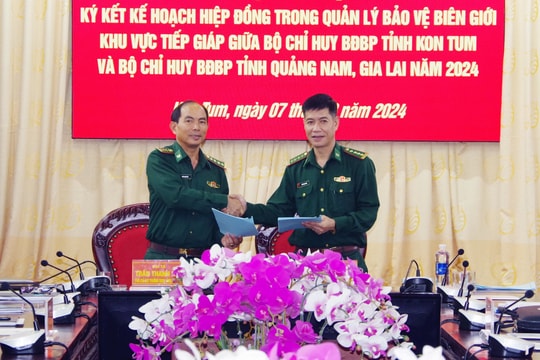 Quảng Nam, Gia Lai và Kon Tum hiệp đồng quản lý, bảo vệ biên giới khu vực tiếp giáp