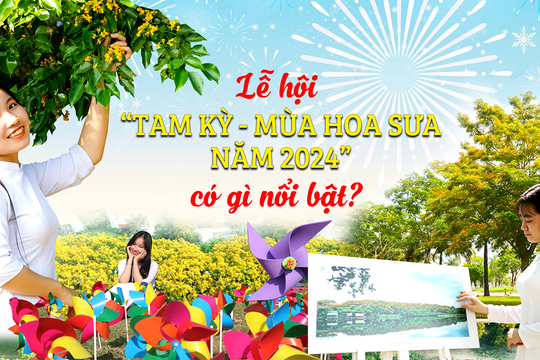 Lễ hội “Tam Kỳ - Mùa hoa sưa năm 2024” có gì nổi bật?