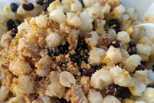 Đượm nồng xôi đậu bắp tháng ba