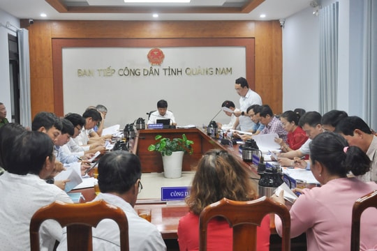 Bí thư Tỉnh ủy Quảng Nam - Lương Nguyễn Minh Triết tiếp công dân