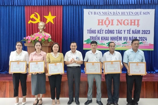 Quế Sơn có 13/13 xã, thị trấn đạt tiêu chí quốc gia về y tế