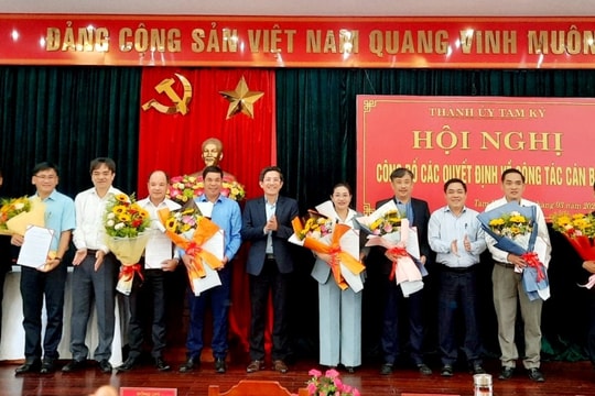 Tam Kỳ đạt mục tiêu kép từ luân chuyển cán bộ