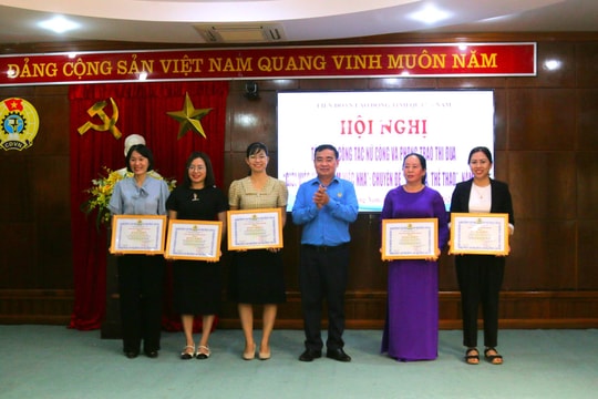 Nhiều hoạt động chăm lo đời sống nữ công nhân, viên chức, lao động