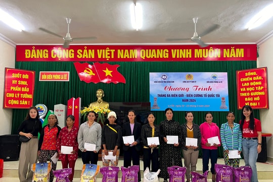Tuổi trẻ hướng về vùng biên La Êê