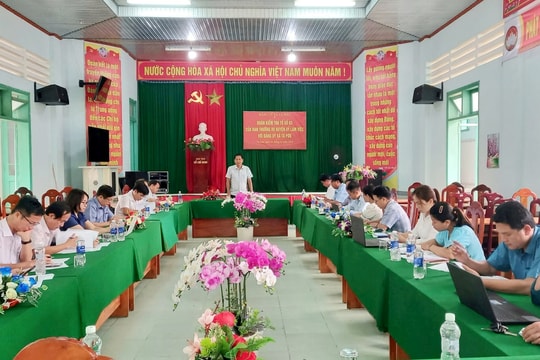 Năm 2024, xã Tà Pơơ phấn đấu giảm tỷ lệ hộ nghèo còn 35%