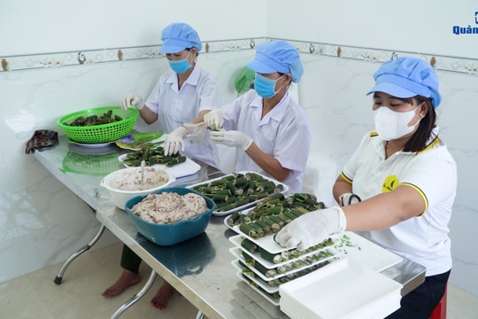 Chế biến sản phẩm từ ốc bươu đen