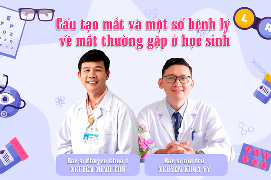 Trực tuyến truyền thông, tư vấn các bệnh về mắt dành cho phụ huynh và học sinh