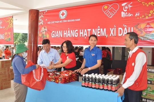Hội Chữ thập đỏ Quảng Nam kêu gọi ủng hộ phong trào “Tết Nhân ái” Xuân Ất Tỵ năm 2025
