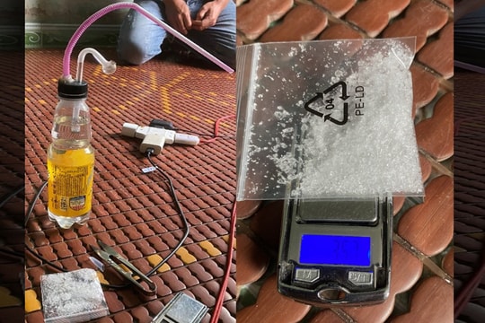 Công an Thăng Bình bắt giữ đối tượng tàng trữ ma túy