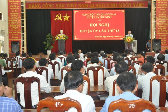 Phú Ninh luân chuyển cán bộ đối với 6 trường hợp