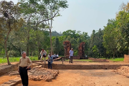 "Con đường thần linh” dẫn vào khu đền tháp Mỹ Sơn là phát hiện chưa từng được biết đến trong lịch sử