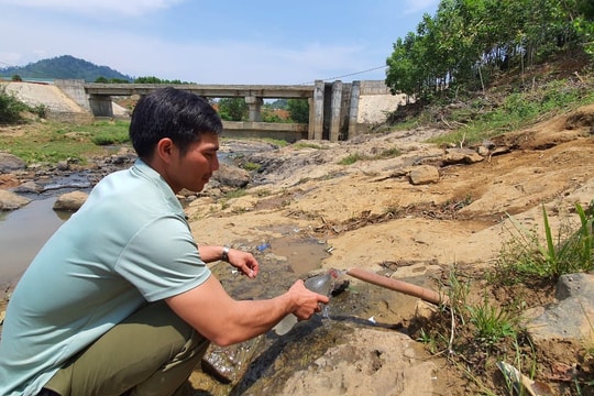 Đảm bảo lưu lượng nước sinh hoạt tối thiểu cấp cho đời sống của người dân trong cao điểm mùa khô