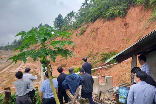 Đề xuất giải pháp "gia cố" đồi khí tượng Trà My