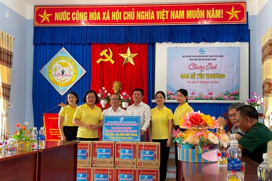 Hội LHPN quận Hải Châu đồng hành với phụ nữ biên cương Tr’Hy