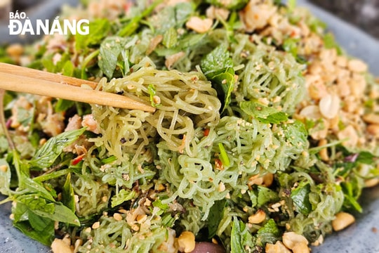 Đậm đà bún sông Cu Đê