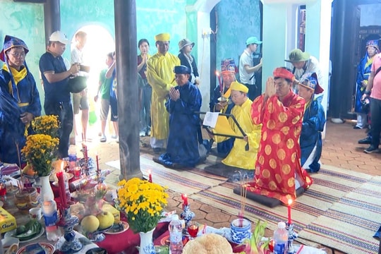 Giỗ tổ nghề yến Cù Lao Chàm