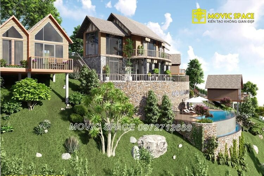 Top 5 mẫu thiết kế homestay 1000m2 đẹp nhất tại Kiến trúc Movic