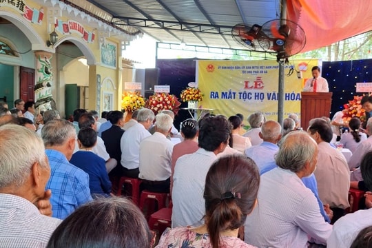 Phường An Phú phát động xây dựng tộc văn hóa