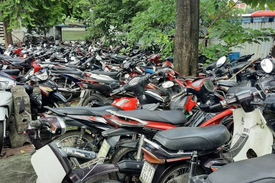 Phòng Cảnh sát giao thông Công an Quảng Nam tìm chủ phương tiện vi phạm