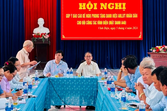 "Biệt động thành" Vĩnh Điện thời chống Mỹ