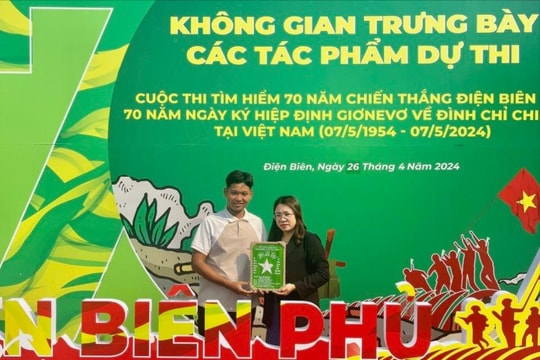 Hai cán bộ đoàn ở Quảng Nam đoạt giải B cuộc thi tìm hiểu 70 năm Chiến thắng Điện Biên Phủ