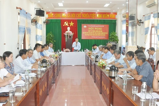 Hoàn thiện Đề án sắp xếp đơn vị hành chính cấp huyện, cấp xã tại Quảng Nam: Tôn trọng ý kiến cơ sở, tránh rập khuôn, máy móc