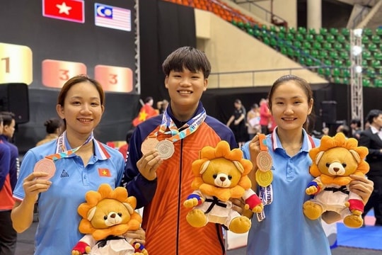 3 vận động viên Quảng Nam đoạt 5 huy chương giải vô địch Karate Đông Nam Á