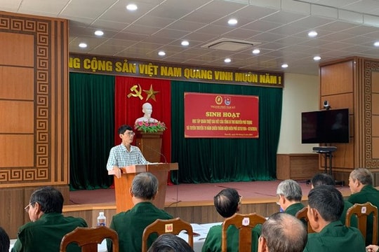 Tam Kỳ sinh hoạt chính trị về bài viết của Tổng Bí Thư Nguyễn Phú Trọng