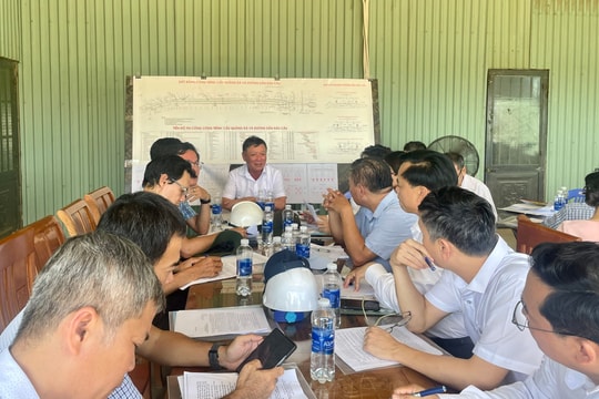 Đẩy nhanh tiến độ giải phóng mặt bằng dự án cầu Quảng Đà