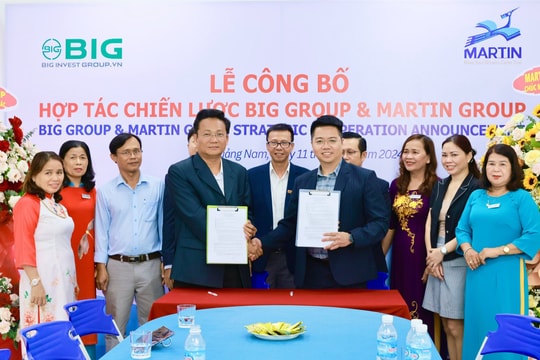 ‏BIG và Tập đoàn Martin ký kết hợp tác chiến lược phát triển‏