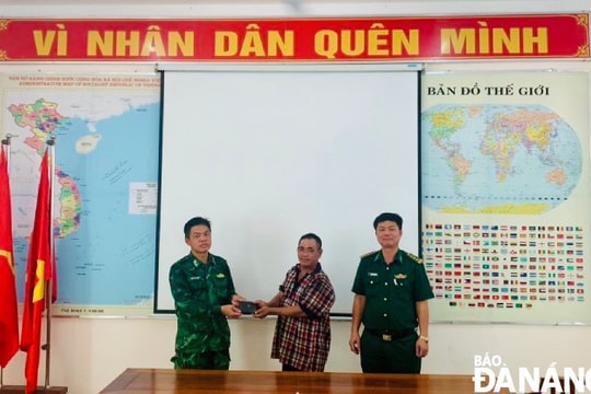 Hành động đẹp của chiến sĩ Biên phòng