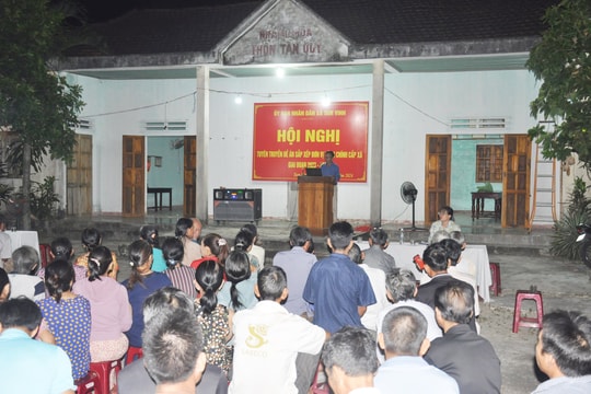 Tăng cường tính định hướng và thuyết phục của công tác tuyên truyền miệng