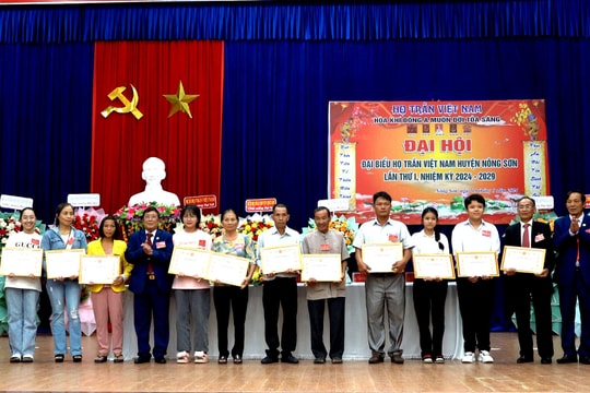 Họ Trần huyện Nông Sơn đại hội lần thứ I