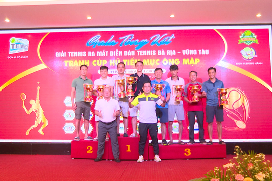 Đồng hương Quảng Nam ra mắt Diễn đàn Tennis Bà Rịa - Vũng Tàu