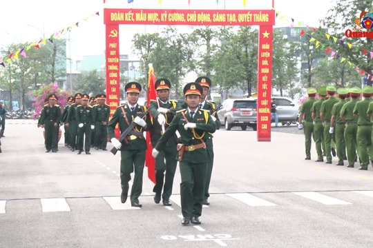 Lực lượng vũ trang TP.Tam Kỳ nêu cao tinh thần học Bác - xứng danh Bộ đội Cụ Hồ