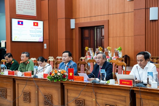 Quảng Nam – Chămpasak trao đổi kinh nghiệm hoạt động của cơ quan dân cử ở 2 địa phương