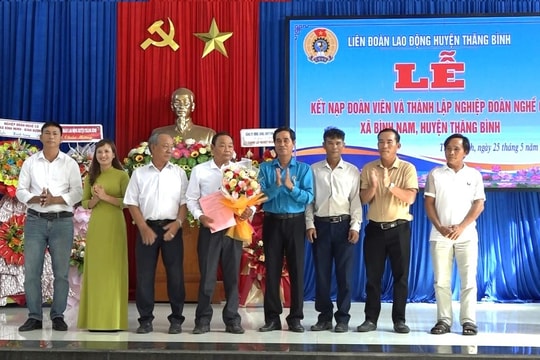 Thành lập Nghiệp đoàn nghề cá xã Bình Nam