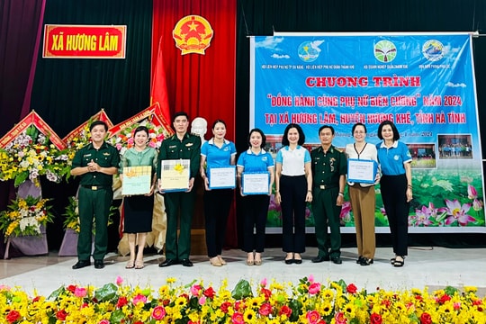 Giúp phụ nữ biên cương ổn định cuộc sống