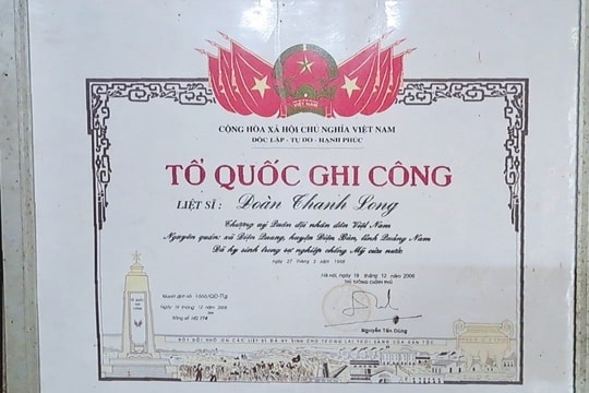 Hồi hương hài cốt liệt sĩ hy sinh tại Nam Lào về đất mẹ