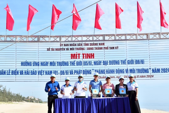 Cần chung tay bảo vệ môi trường, biển đảo