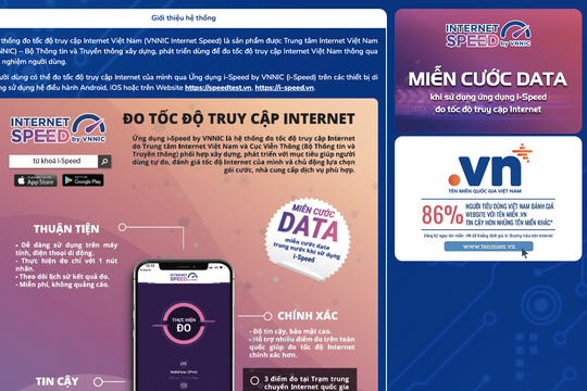 Sử dụng ứng dụng i-Speed nâng cao chất lượng dịch vụ di động 4G